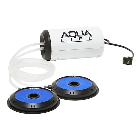 Frabill Aqua-Life Aerator Dual Output 110V - Greater Than 100 Gallons 14212